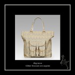 L'aura PE2010_Bag tasca_glitter broccato oro_argento L'aura PE2010_Bag tasca_glitter broccato oro_argento